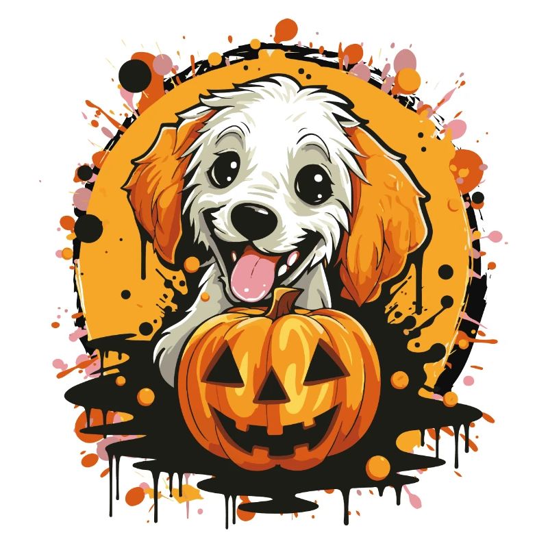 hund kürbis halloween