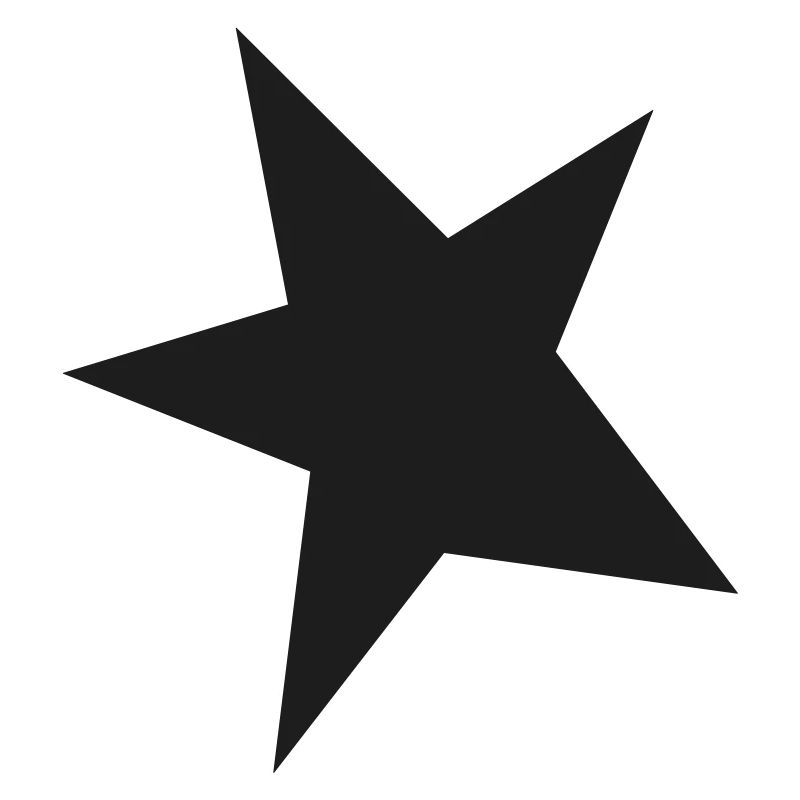 Stern ausgefuellt