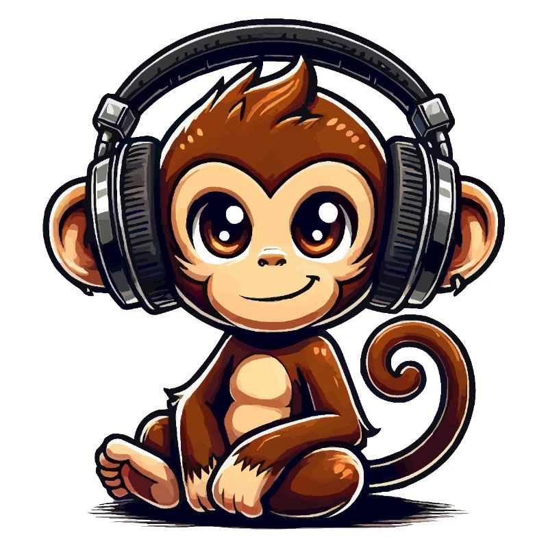 affe comic musik
