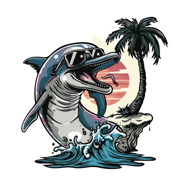 Delfin Sommer Urlaub