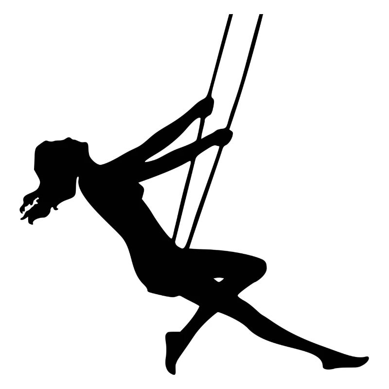 Mädchen auf Schaukel