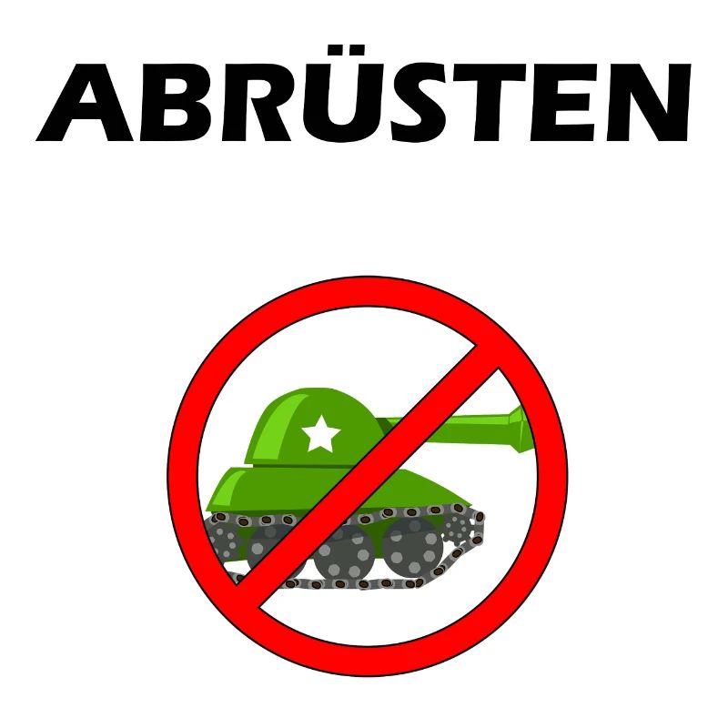 Abrüsten. Friedens Desing