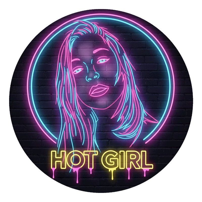 Neon Hot Girl