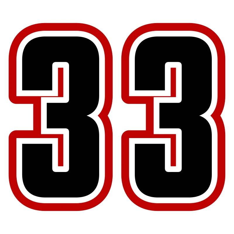 33 Zahl symbol