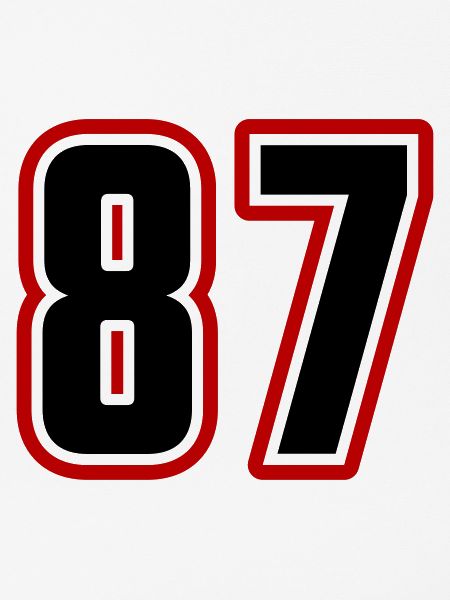 87 Zahl Symbol