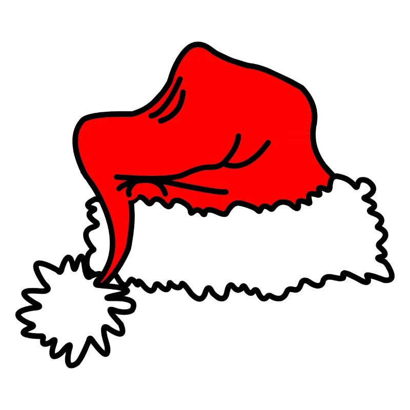 Rote Weihnachtsmütze