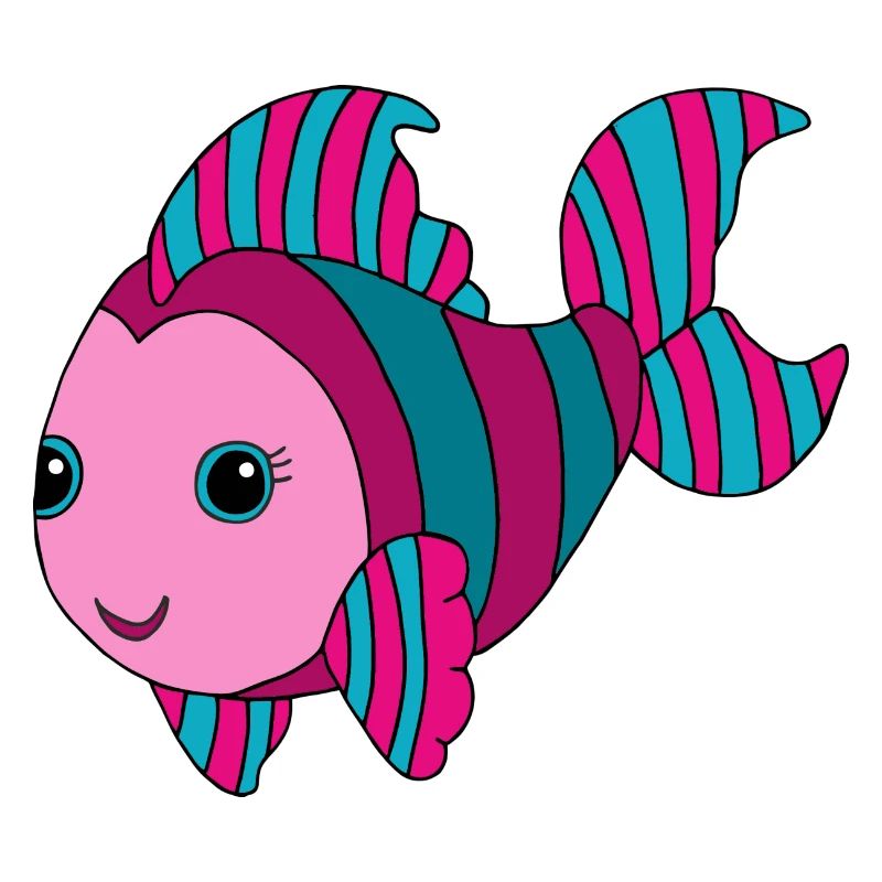 Bunter Fisch