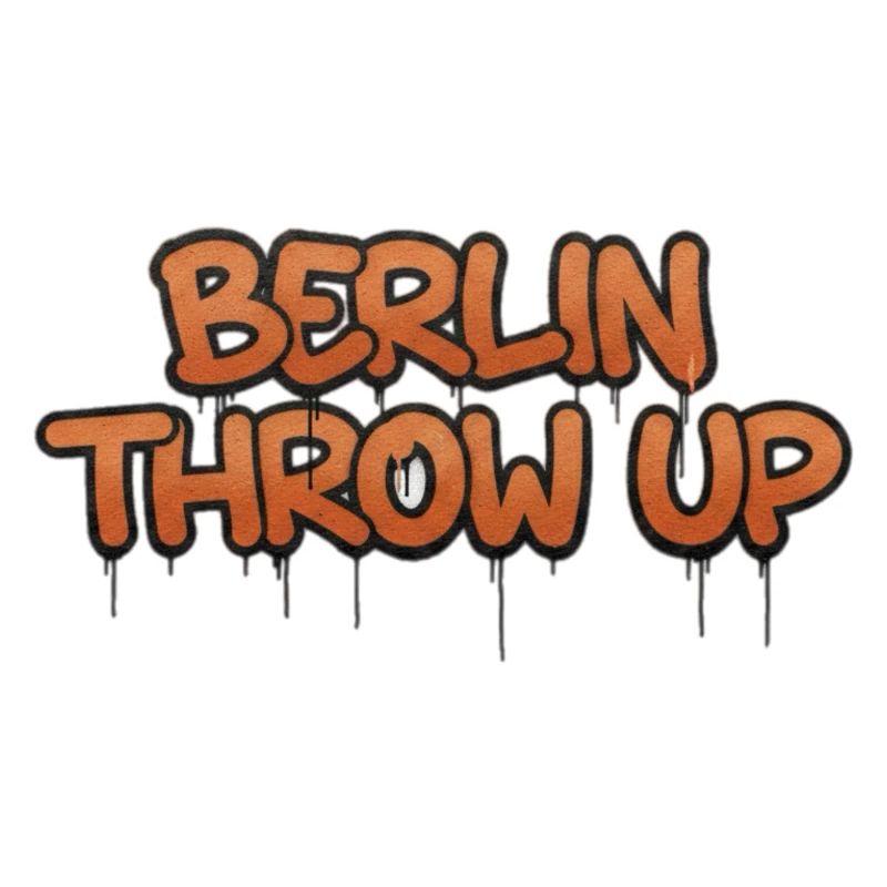 Berlin Throw Up Graffiti