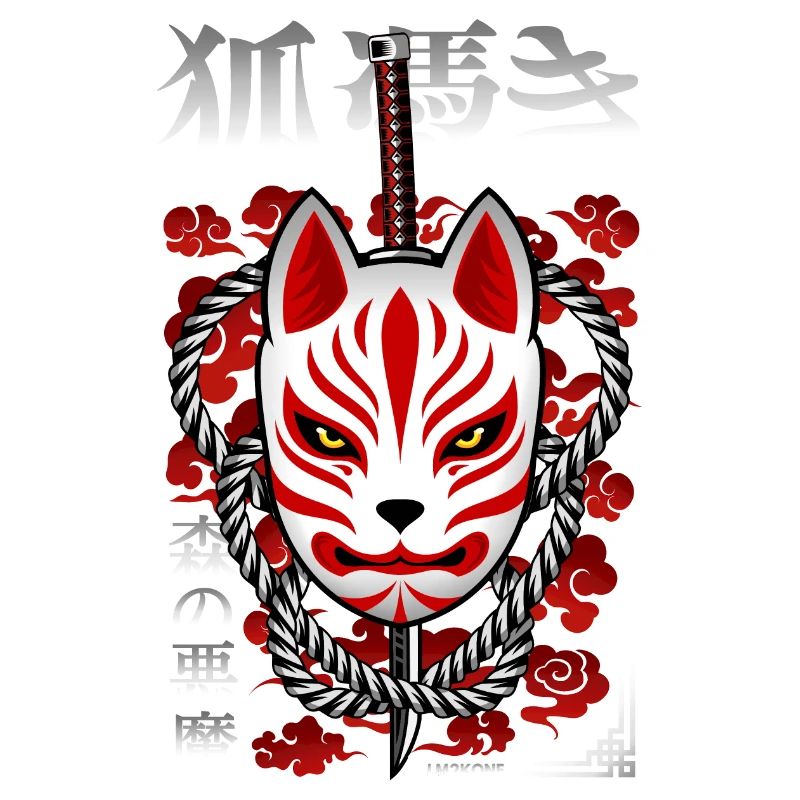 Japan Kitsune - Walddämon