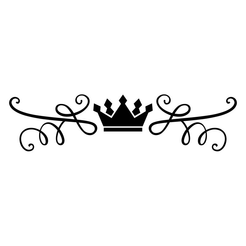 Krone Symbol Linie