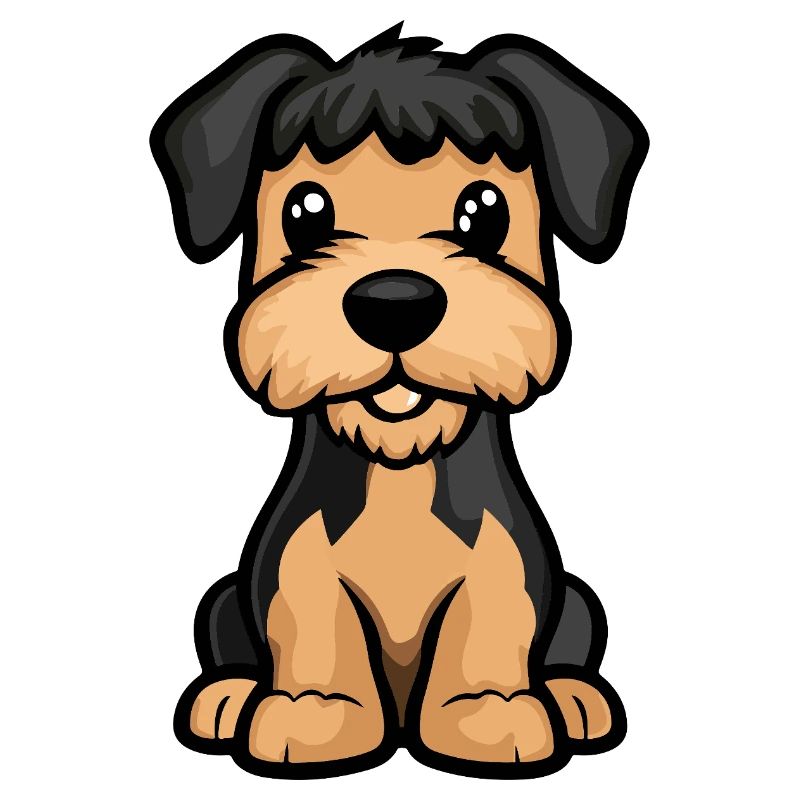 Airedale Terrier Chien Mignon