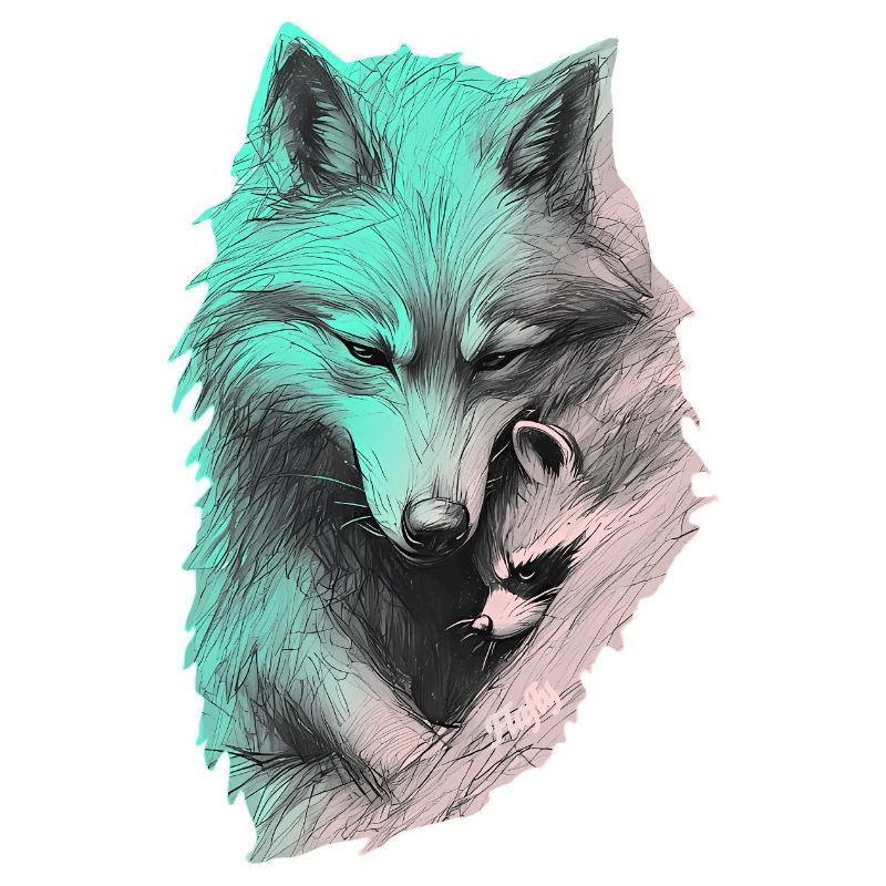 🐺 🦝 Gemeinsame Stille