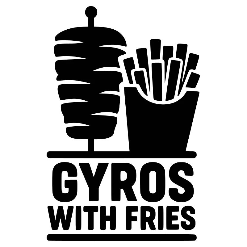gyros pommes