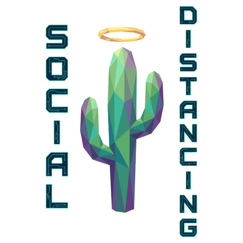 Social Distancing Kaktus