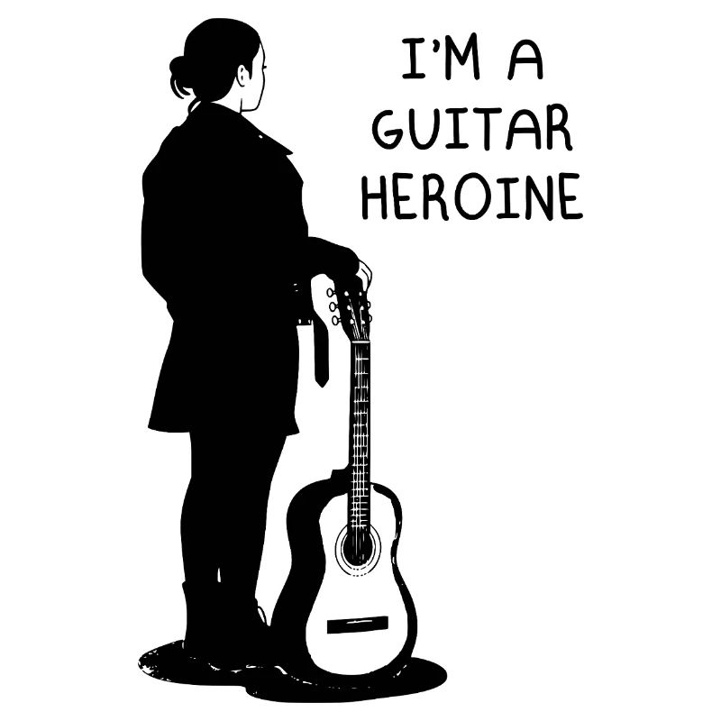 Ich bin eine Gitarrenheldin