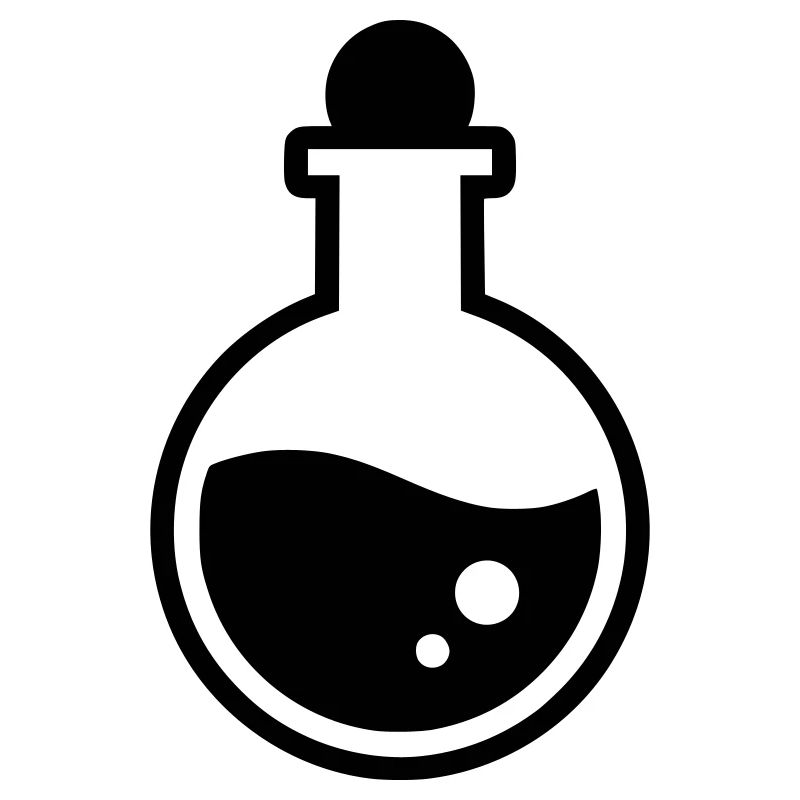 Zaubertrank Flasche Magie