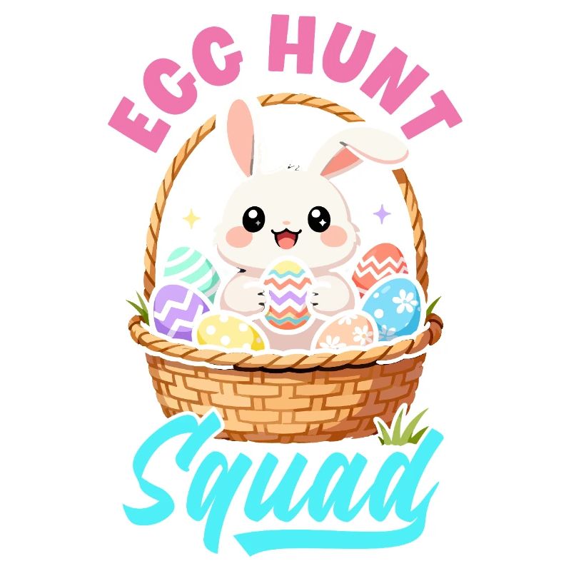Happy Easter Sweet Easter Bunny Egg Hunt Easter Eggs