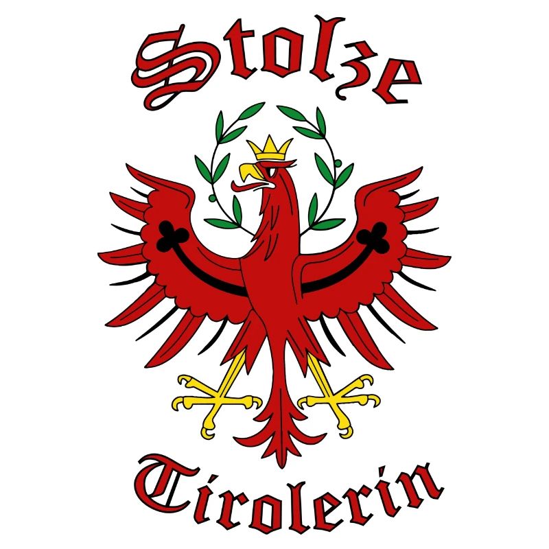 Stolze Tirolerin