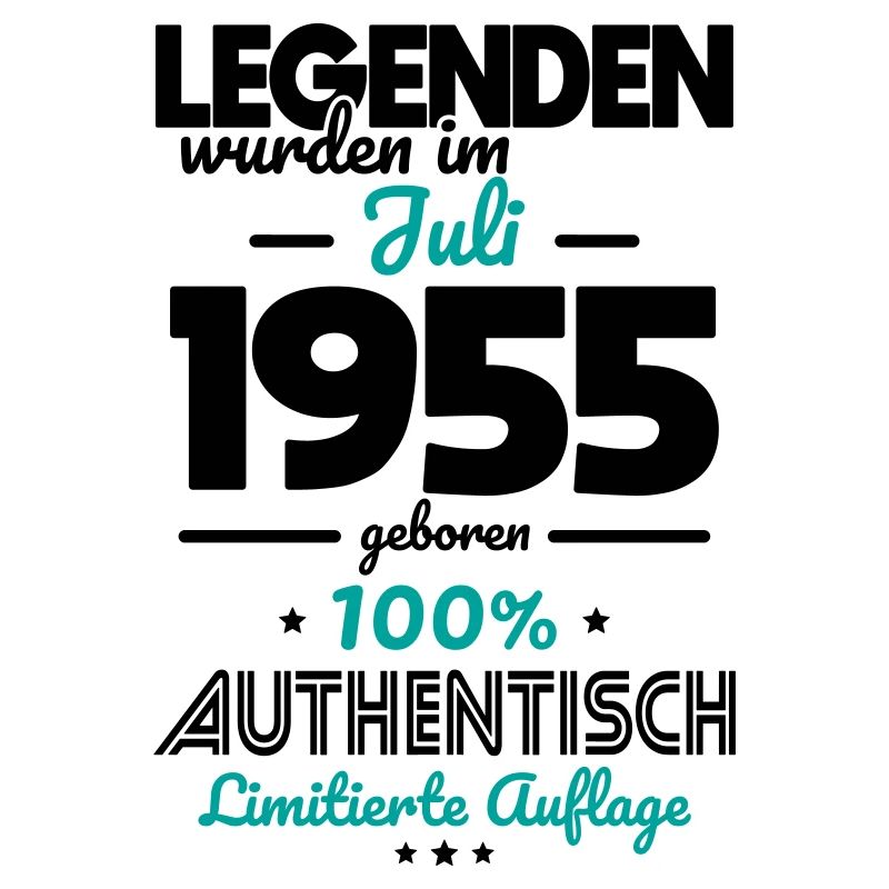 70. Geburtstag - Legenden wurden im Juli 1955