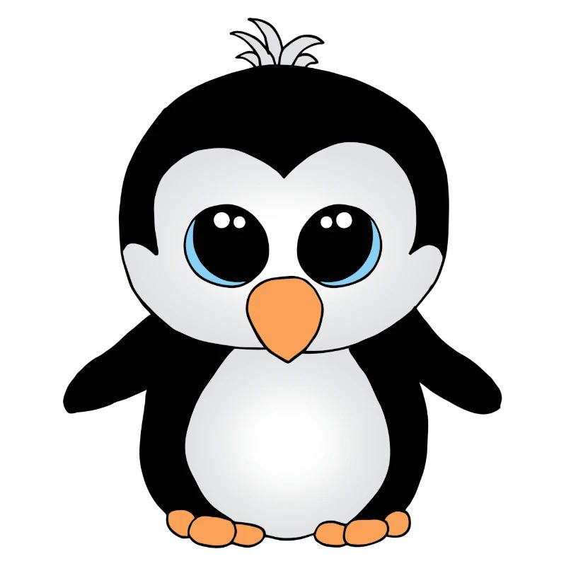 Süßer kleiner Pinguin