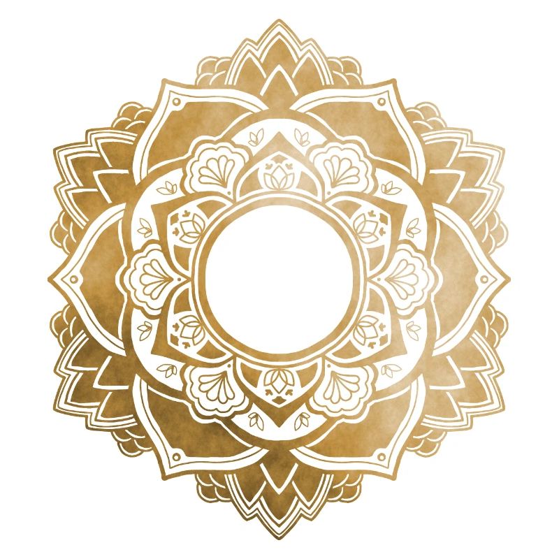 Mandala No.4 Gold