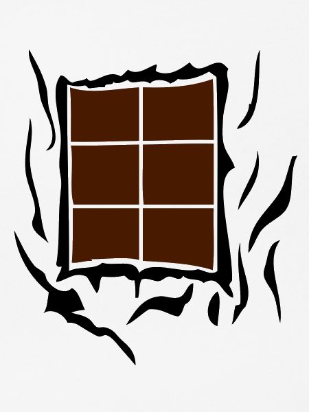 Bauch dechire1 Schokoladentafel