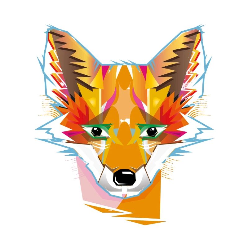 süßer Fuchs transparent