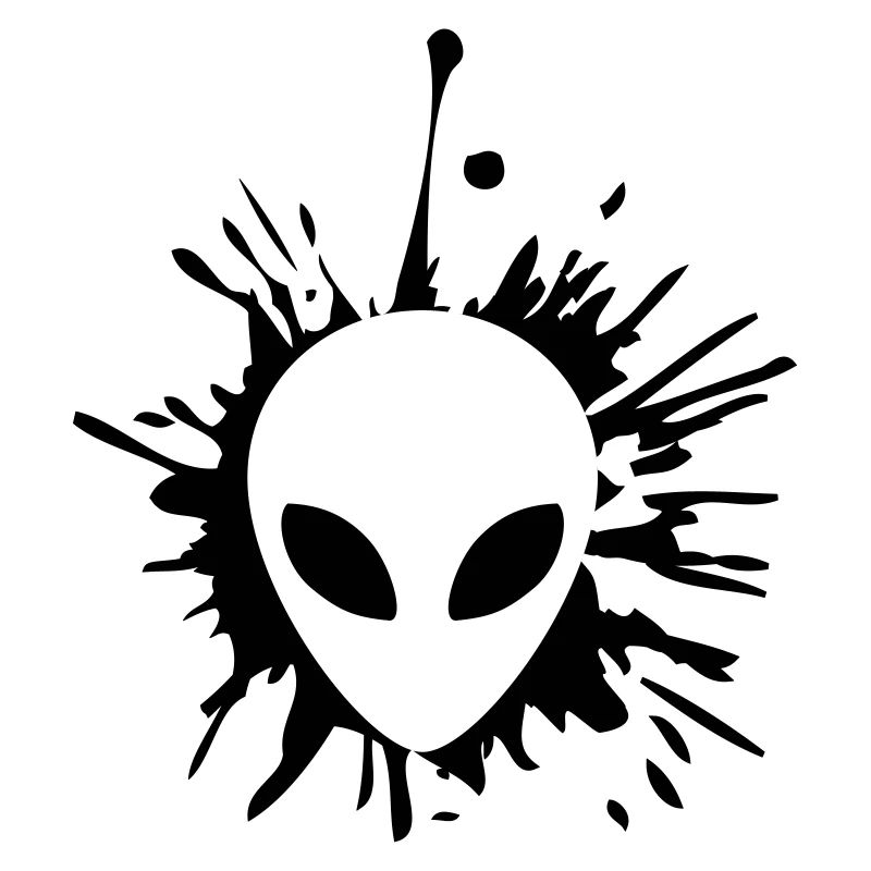 Alien Klecks Tropfen