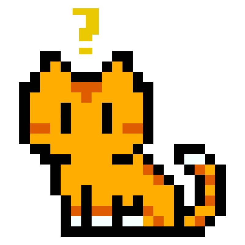 cat pixel