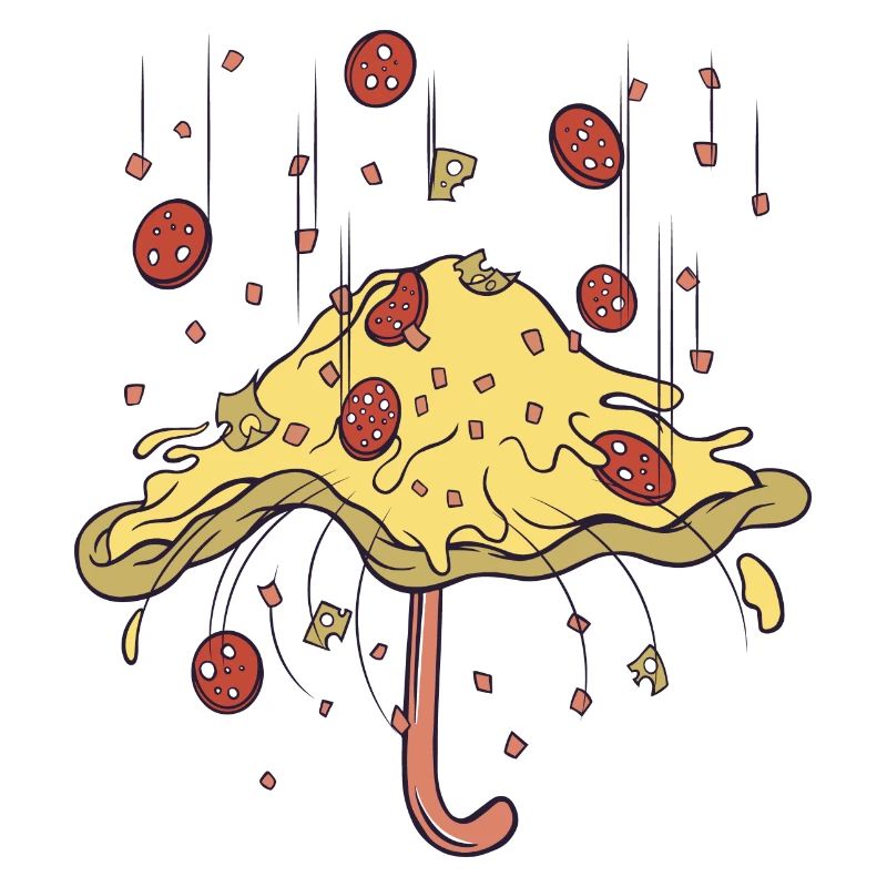 Pizza Regenschirm