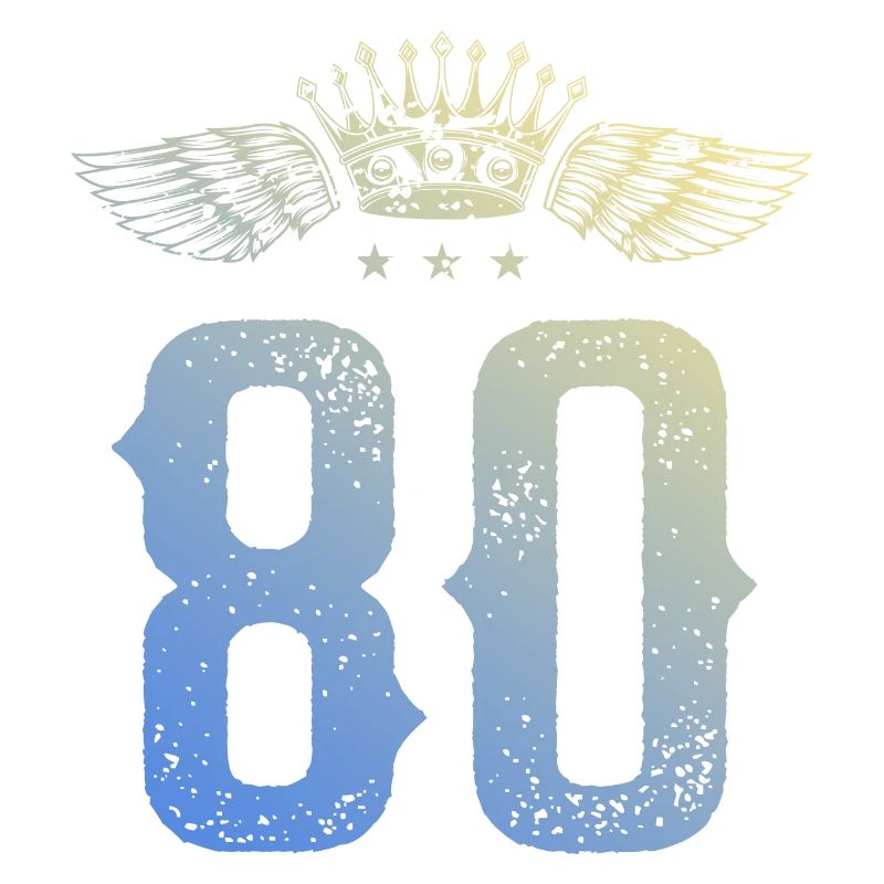 80 Zahl Krone