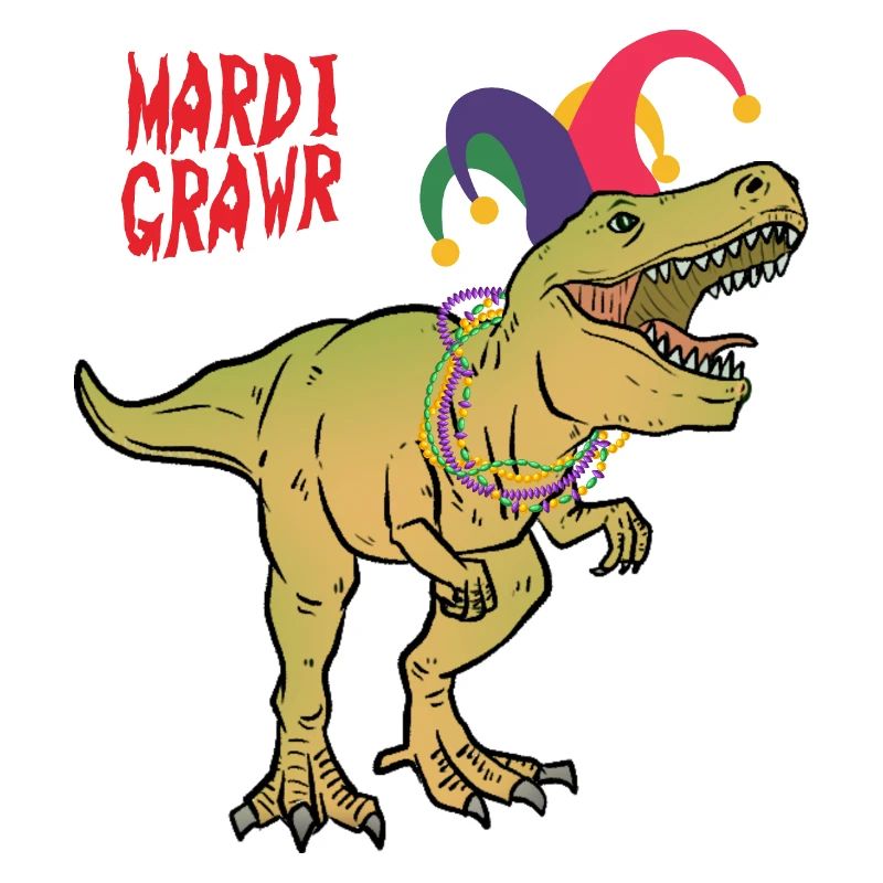 MARDI GRAWR DINOSAURIER