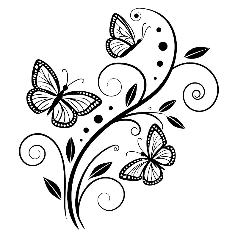 Schmetterling Ornament