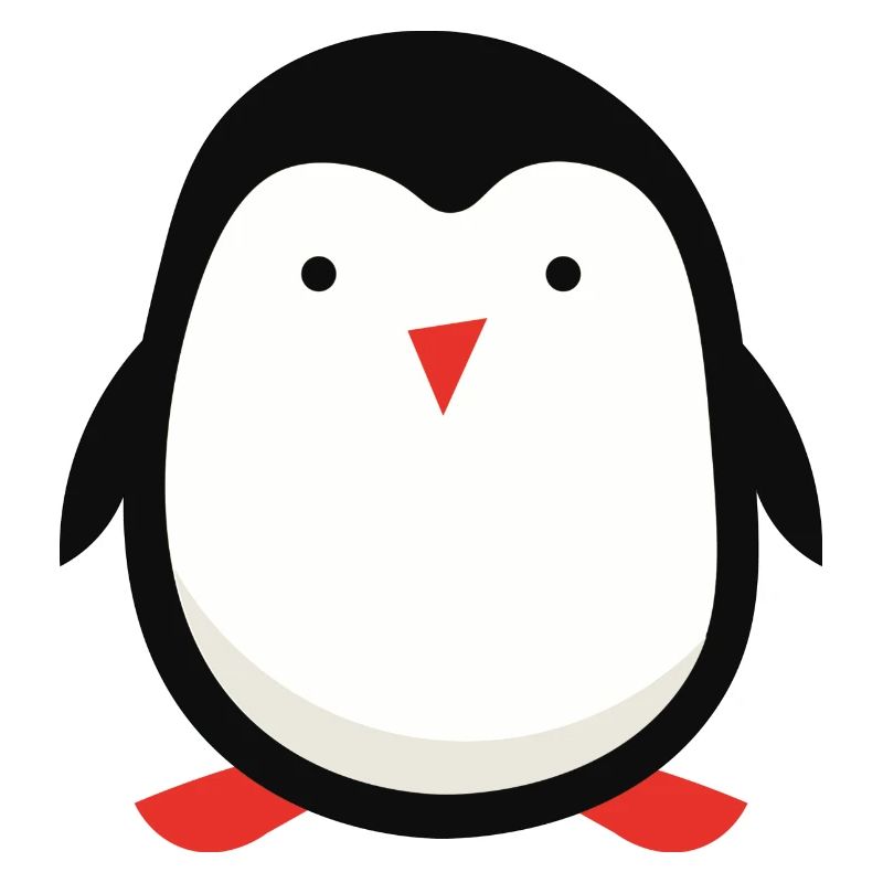 Netter kleiner Pinguin