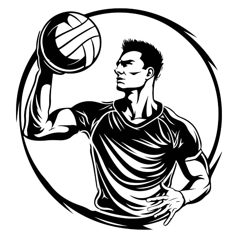 Volleyball Spieler