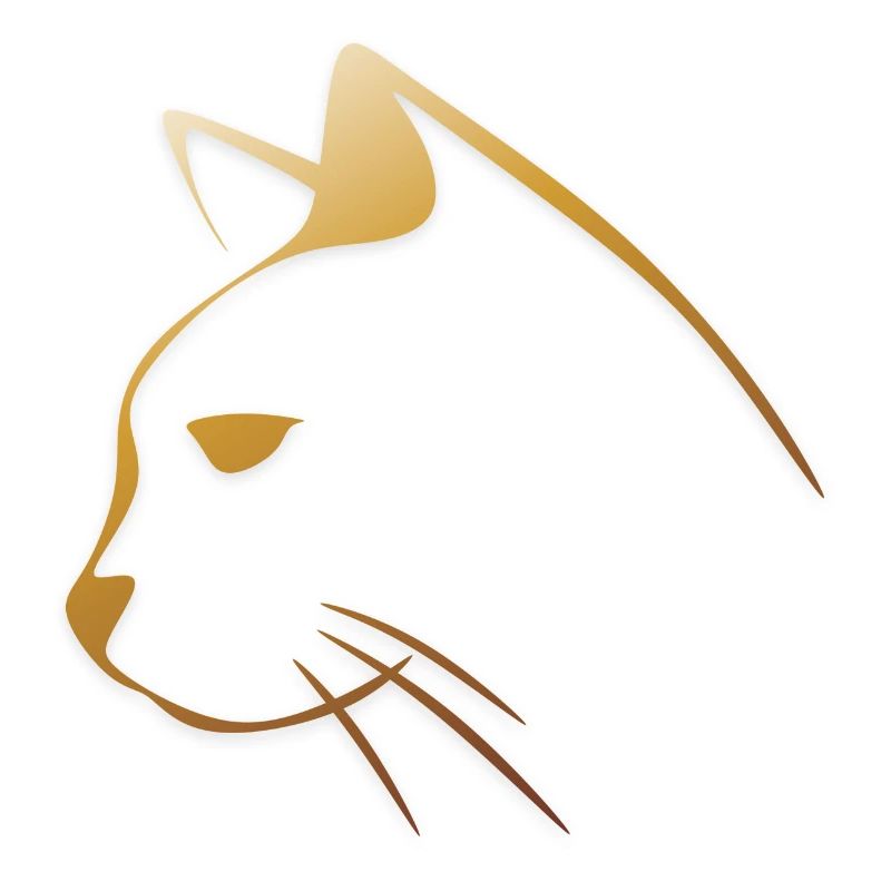 goldene Katze