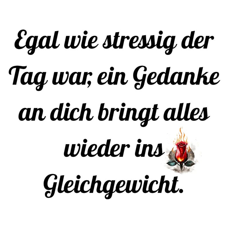 Egal wie stressig