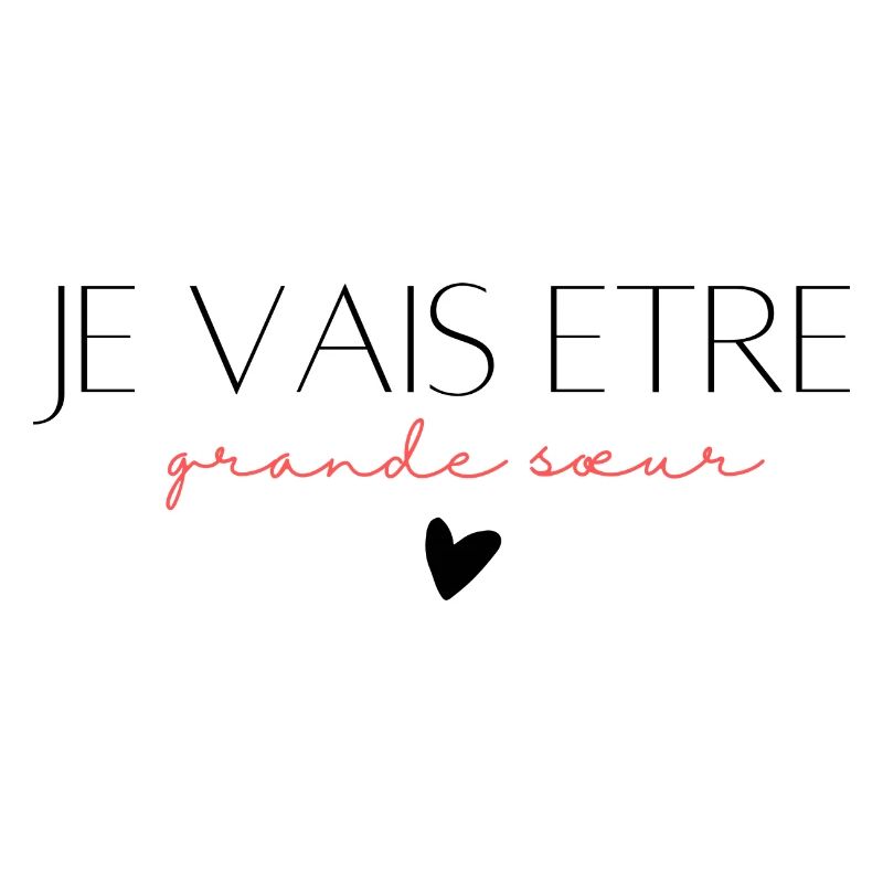 Ich werde eine große Schwester sein