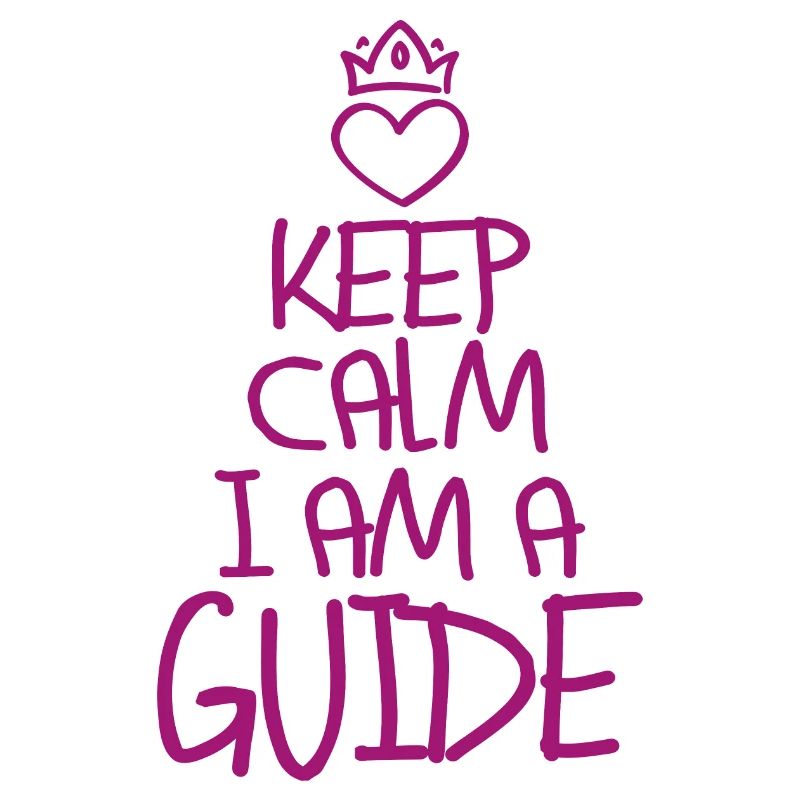 Keep Calm Guide cool Guide Geschenk