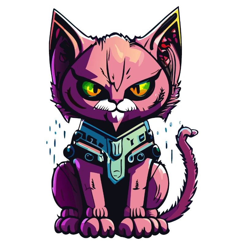 Cyberpunk Astrokatze