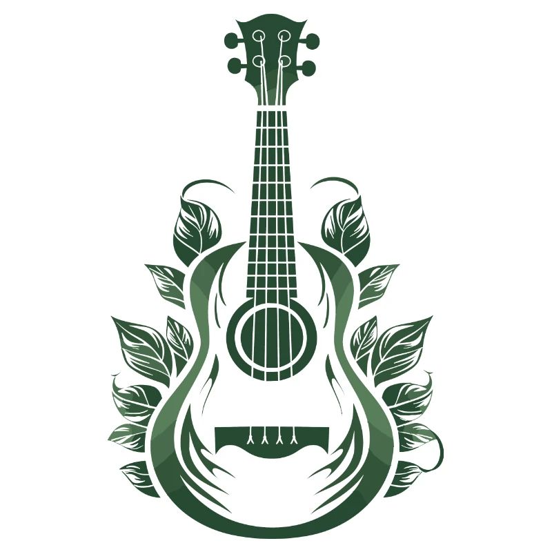 Ukulele Cartoon Look