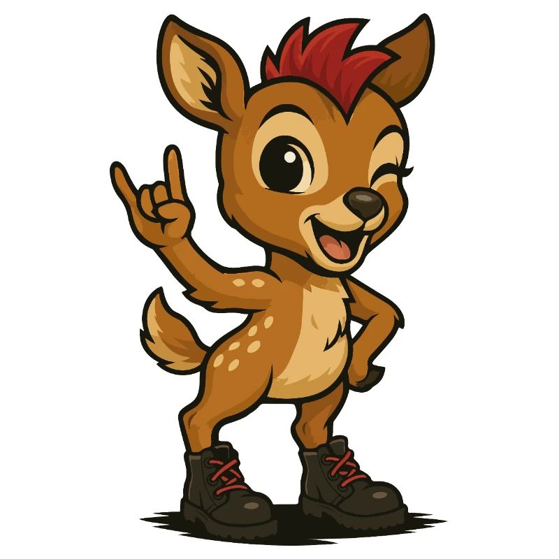 Punk Rock Rehkitz