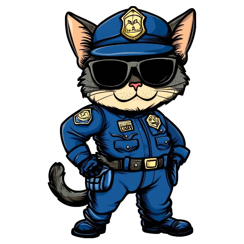 Polizei Katze