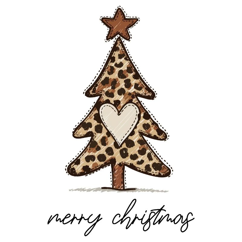 Leoprint Weihnachtsbaum – Merry Christmas