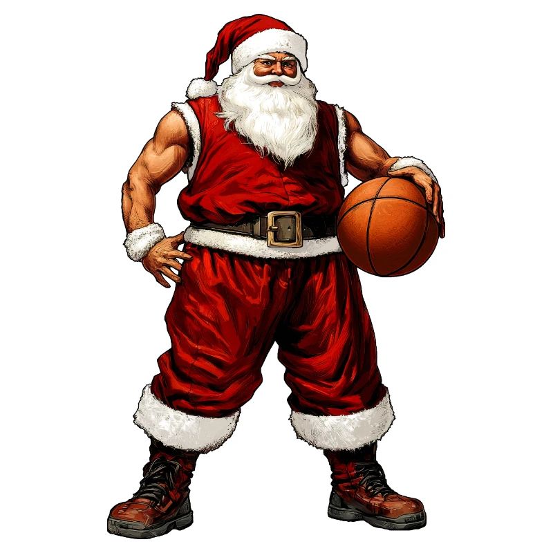 Basketballer Weihnachten