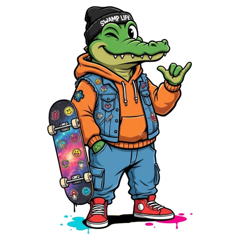 Sumpflife Alligator Skatewear