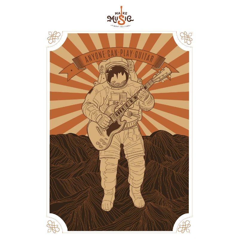 Make Music Astronaut