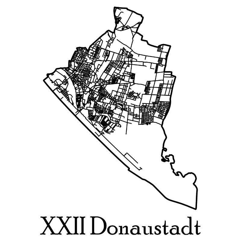 Donaustadt Karte