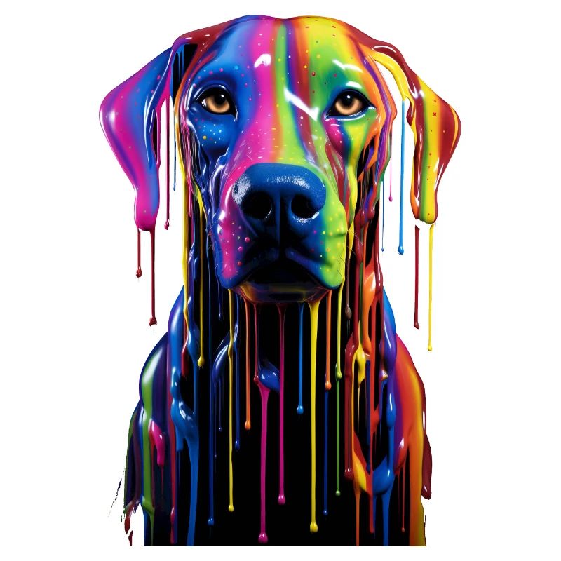 Rainbow Dog
