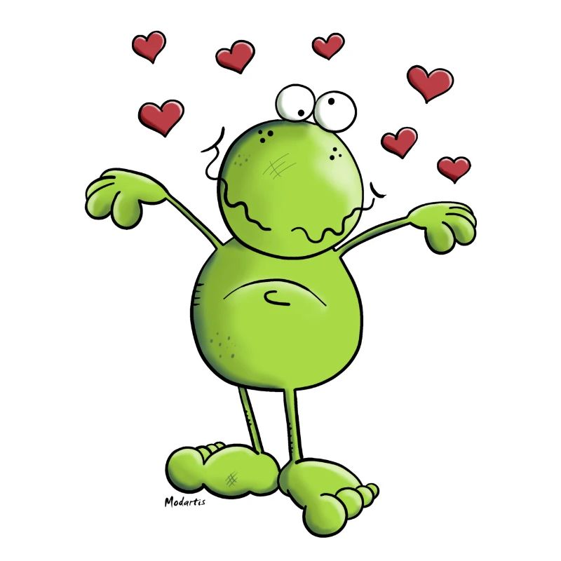 Verliebter Frosch